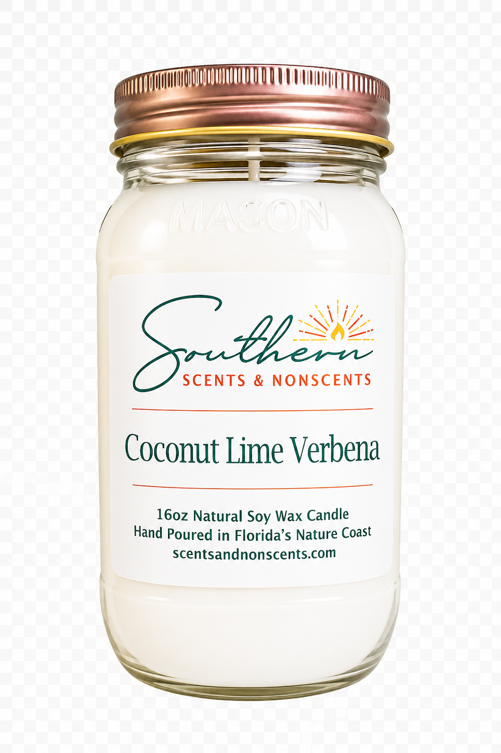 Coconut Lime Verbena 16oz Candle