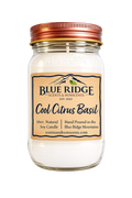 Cool Citrus Basil 16oz Mason Jar