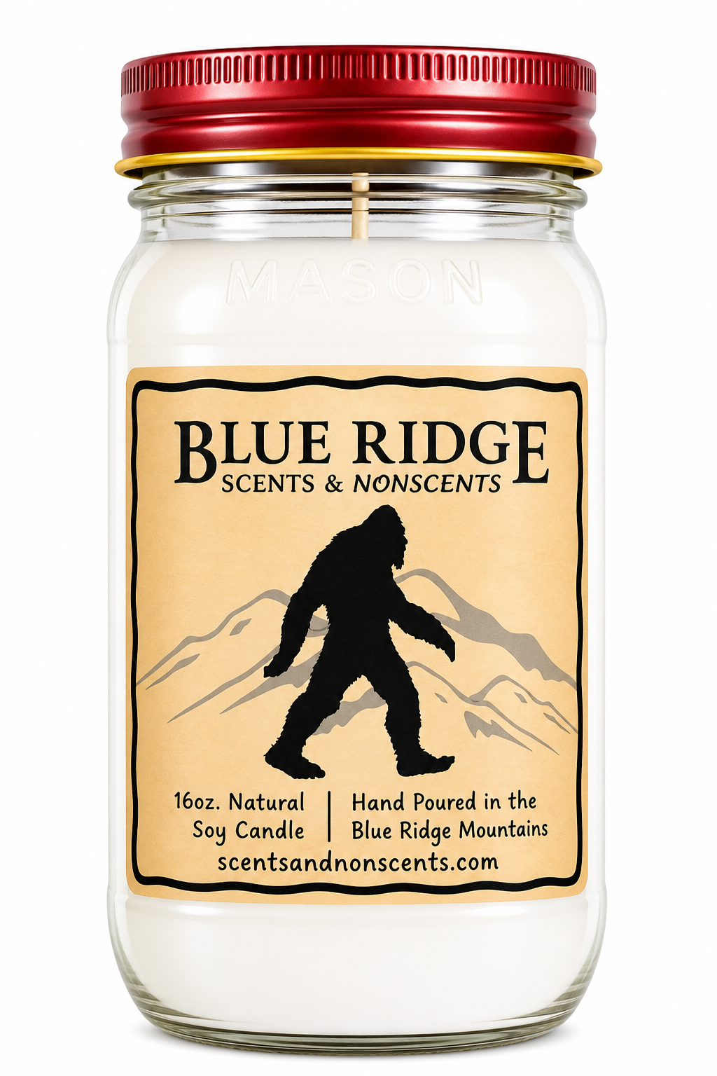 Mountain Air 16oz Mason Jar