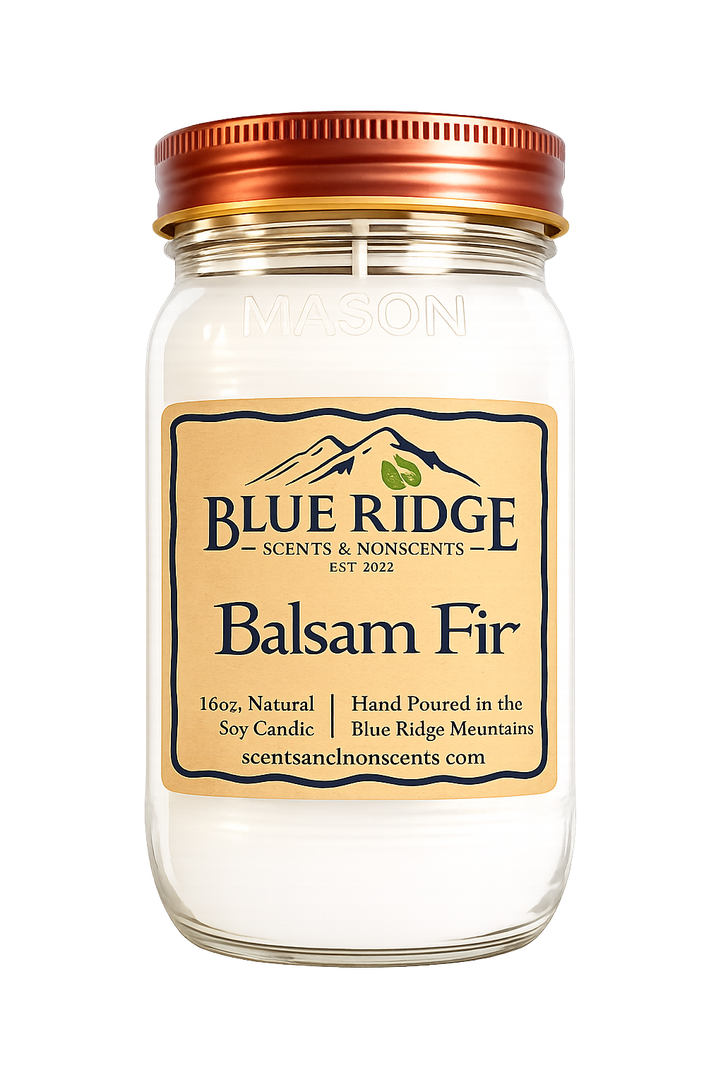 Balsam Fir 16oz Mason Jar