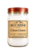 Clean Linen 16oz Mason Jar