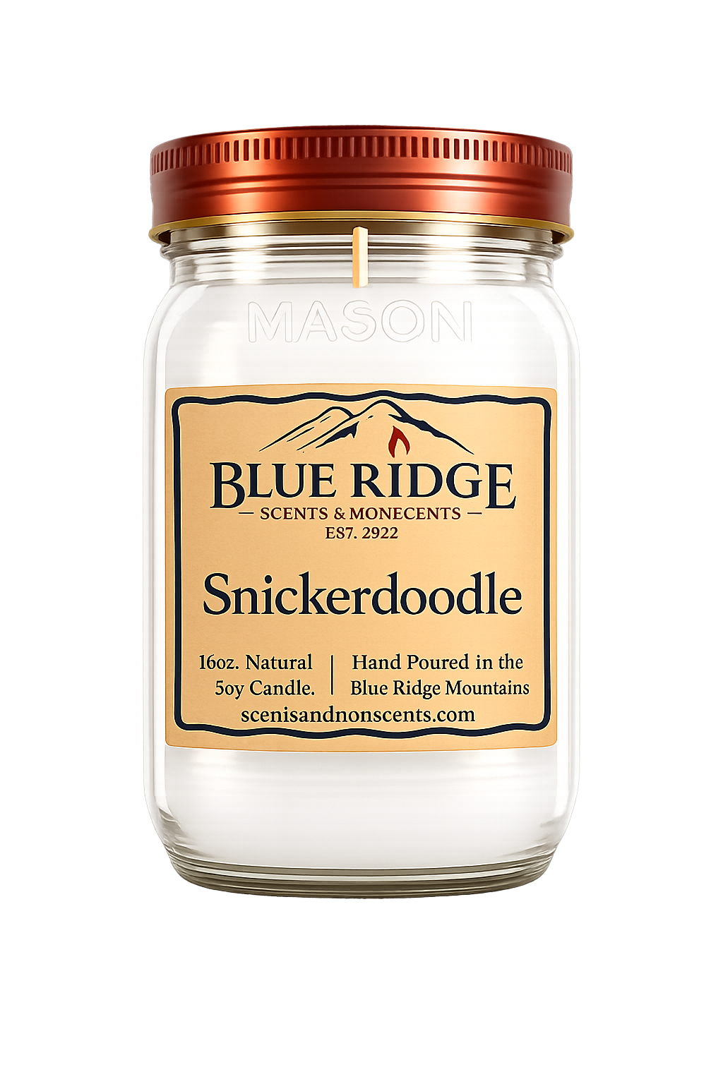 Snickerdoodle 16oz Mason Jar