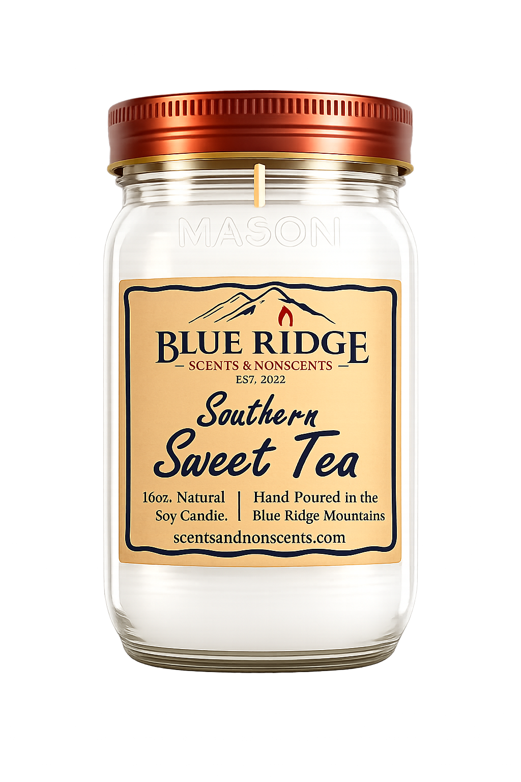 Southern Sweet Tea 16oz Mason Jar
