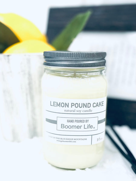 Lemon Pound Cake Candle