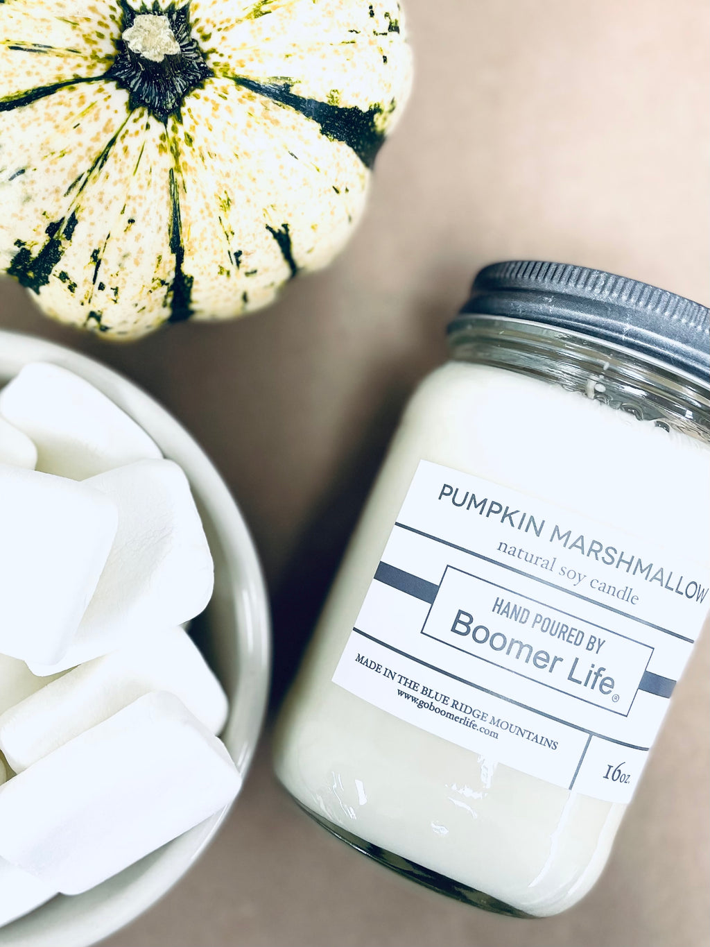 Pumpkin Marshmallow Candle